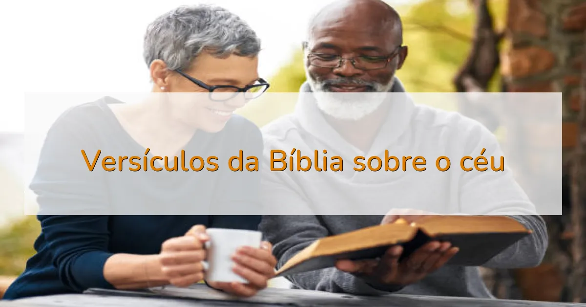 Versículos da Bíblia sobre o céu